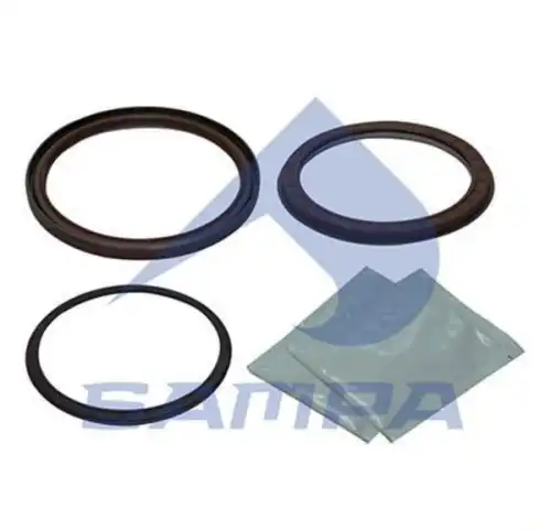 р/к ступицы! сальники2 (125x148.3x8.1/9.3+125x148x9.7) + кольцо1 + смазка1 Volvo FH12/16 030.607 SAMPA