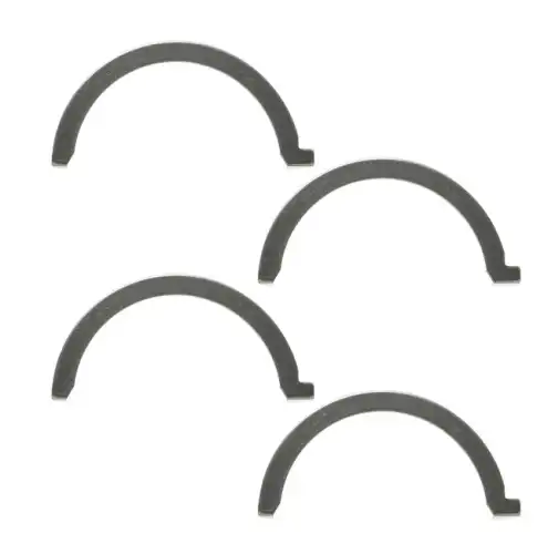 полукольца коленвала упорные комплект 4шт! Scania 4 Serie R/124 DC/DSC/DT12 061 AS 20087 000 MAHLE