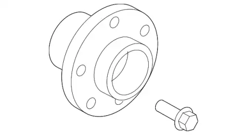 Ступица VAG 5K0498621A