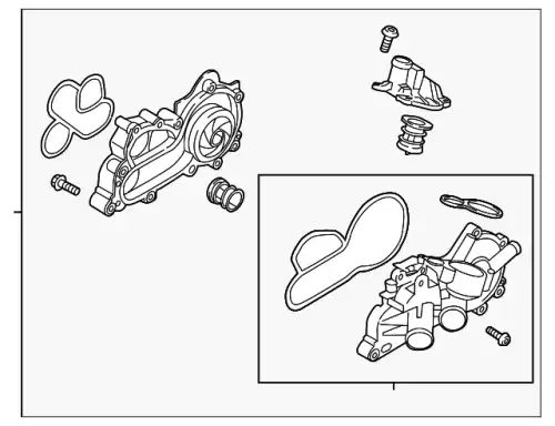 Насос системы охлаждения (помпа) VAG 04E121600CT