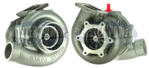 турбокомпрессор!с полным устан.компл.H2D,S3AScania DSC1121/22/23 400HP/DSC1170 EURO 2 801200 MASTER POWER