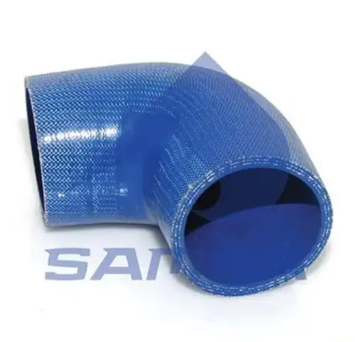 патрубок ретардера!(р) d59xd69x118 изгиб 90° силикон синий MAN F90-F2000/MAZ-MAN 020.467 SAMPA