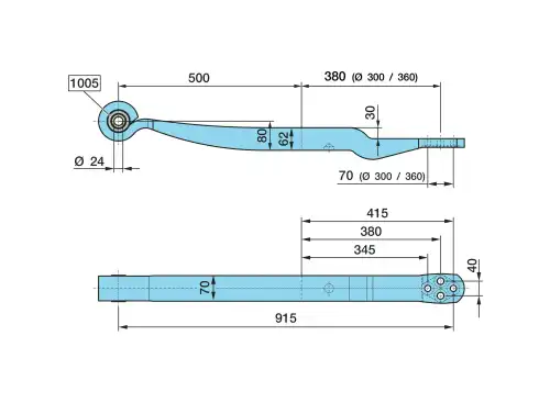 Рессора подвески BPW 05.082.13.96.2