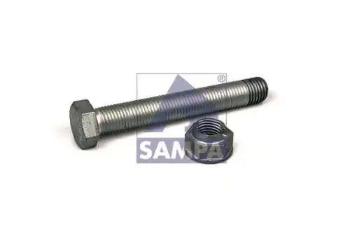 болт рессоры в сборе! с гайкой M30x3.5/205 SAF 075.540 SAMPA