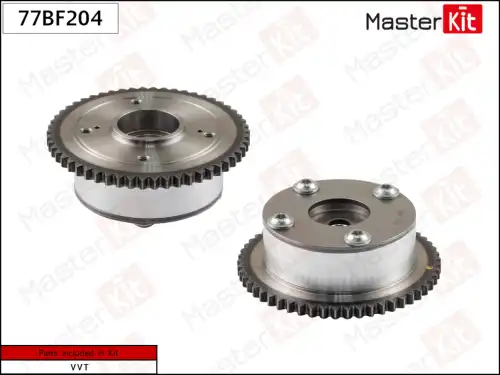 фазорегулятор распредвала впускного! 24350-2E011 KIA Sportage 2.0 G4NA 16> 77BF204 MASTERKIT