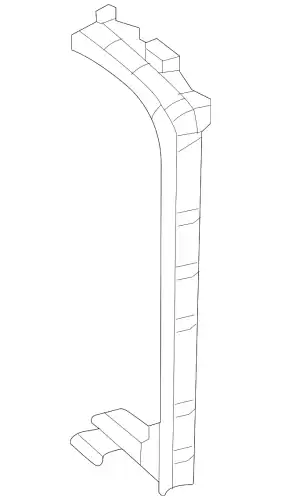 1675041300 КРОНШТЕЙН РАДИАТОРА MB