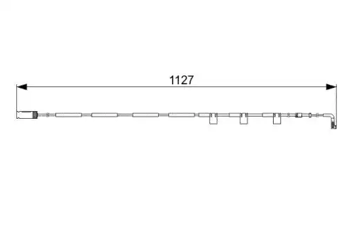 Датчик тормозных колодок BOSCH 1 987 473 059 электронный