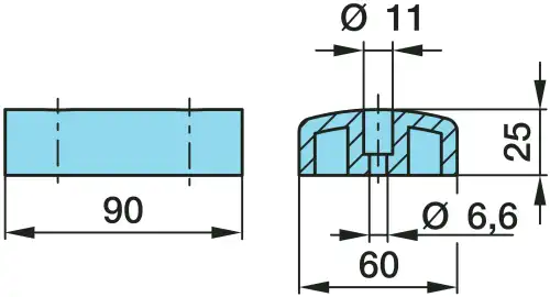 Отбойник рессоры BPW 02.3506.06.00