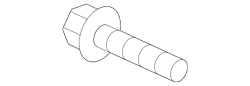 болт! ступицы задней M10x41 внешний Torx MB 001 990 42 03