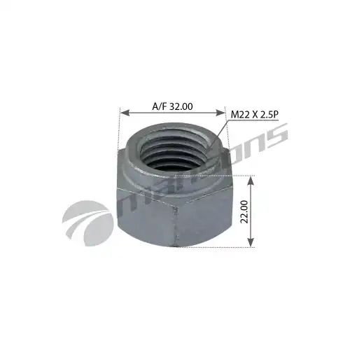 Гайка автомобильная MANSONS 300.602