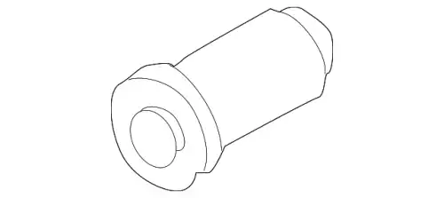 сайлентблок нижнего рычага задний! Mitsubishi Pajero 91-01 MB633870