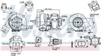 турбокомпрессор!MB ACTROS 97- 93296 NISSENS