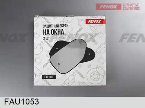 экран солнцезащитный!на боковые стекла, 63x38.5 см FAU1053 FENOX