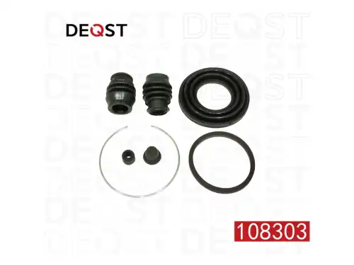 РЕМКОМПЛЕКТ ТОРМОЗНОГО СУППОРТА ЗАДНЕГО (ДЛЯ ПОРШНЯ 38 MM, СУППОРТ AKEBONO) ПОДХОДИТ ДЛ SUBAR 108303 DEQST