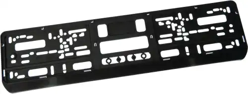 рамка номерная универсальная! односоставная черная без нанесения BRX0270012 BRIX