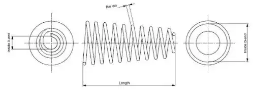 пружина задняя! Hyundai i30, Kia Ceed all 08> SP3743 MONROE