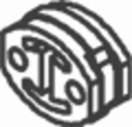 крепление глушителя! резина Citroen 33809 DINEX