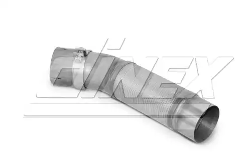 труба глушителя! нерж. Premium передняя труба с гофрой D=110 L=360 MB,MAN,KAMAZ 5490 54180 DINEX