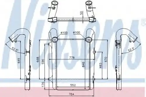 Интеркулер NISSENS 97059