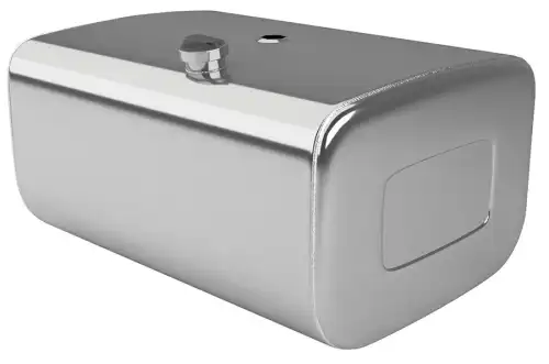 AKU300BK-RS Бак топливный SCANIA (аналог 1377339) 300 л. (505x700x1040) горловина резьбовая, без ком БАКОР