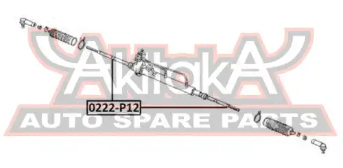 Рулевая рейка ASVA 0222-P12