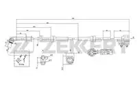 Датчик ABS ZEKKERT SE-6050