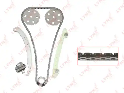 рем.к-кт цепи ГРМ! c звездочками Ford Focus 2.0 04> TK-0220 LYNXAUTO