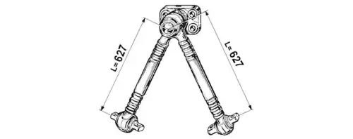 Тяга (штанга) реактивная ERREVI 712870