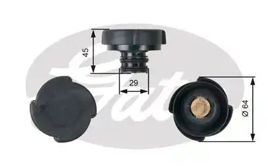 Крышка расширительного бачка GATES RC204