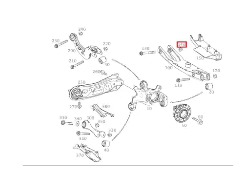 Гайка автомобильная MB 000 000 00 32 76