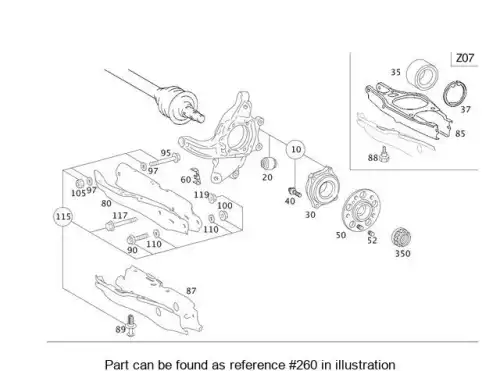 Болт М12 002 990 87 05 MB
