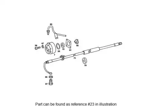 Кольцо уплотнительное автомобильное MB 010 997 43 45