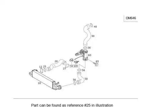 Кольцо уплотнительное автомобильное MB 028 997 43 48