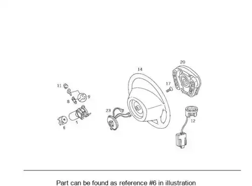 контактная группа замка зажигания! MB W168 1.4 97-04 168 545 10 04