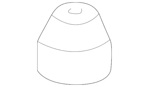 отбойник амортизатора заднего! MB W201 2.0 82-93 2013261868