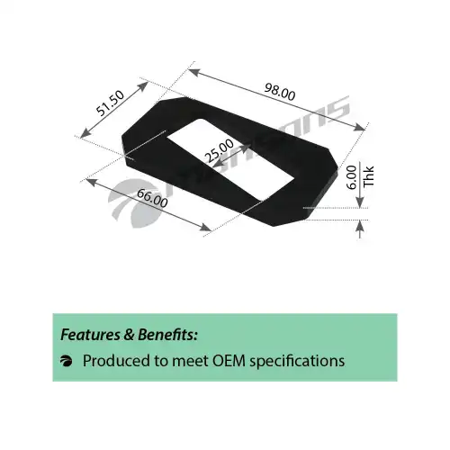 пластина кронштейна полурессоры! BPW 300.908.3 MANSONS