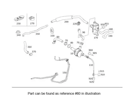 патрубок отопителя! MB W221 05-13 221 830 20 96