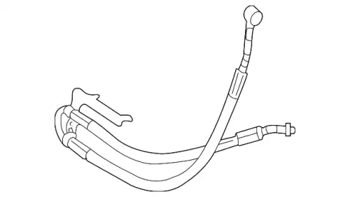 Шланг ГУР MB 251 460 00 24