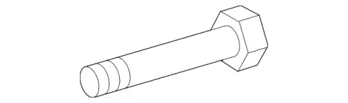 болт !M10х1х50 MB Atego 910105010003