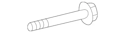 болт ! кронштейн рамы M14x1.5x110 MB 910 105 01 40 20