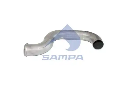 труба глушителя выхлопная! 3-изг Volvo FH12/16 FM7/10/12 031.380 SAMPA
