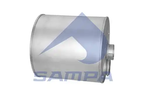 резонатор (бочка) глушителя! S DAF 95XF 050.478 SAMPA