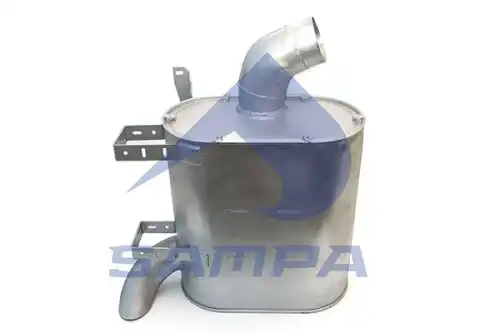 резонатор (бочка) глушителя! RVI Magnum 079.151 SAMPA