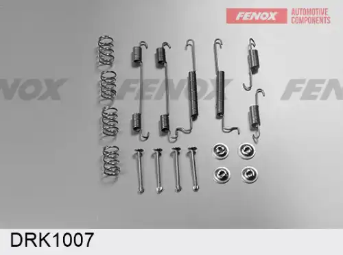 р/к торм. колодок задн.!10пружин+4шпильки+4шайб Daewoo Matiz,Chevrolet Matiz 0.8/1.0 98> DRK1007 FENOX