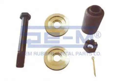 р/к пальца полурессоры! (мр) задн. болт,2шайб,с/бл,шплинт,гайка M30x3.5/246 Scania P/R/T 10796 SE-M