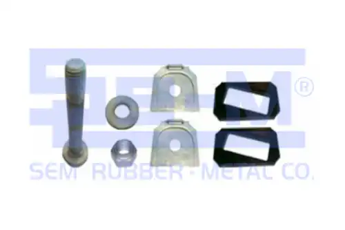 р/к пальца рессоры! пластины+палец+гайка+шайба M24x166 BPW 10909 SE-M