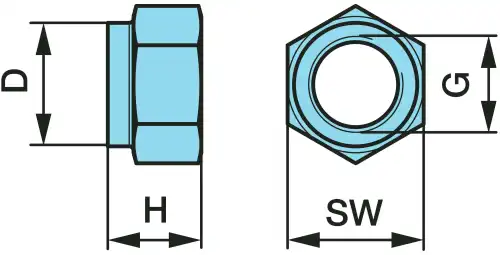 Гайка автомобильная BPW 03.260.14.13.0