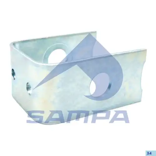 кронштейн сайлентблока полурессоры! SAF 114.207 SAMPA