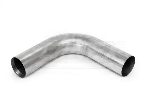 труба глушителя !1-изг. 90гр. перед глушителем D=127мм L=420х420мм ALUCummins ISX,VOLVO VN 91127 DINEX