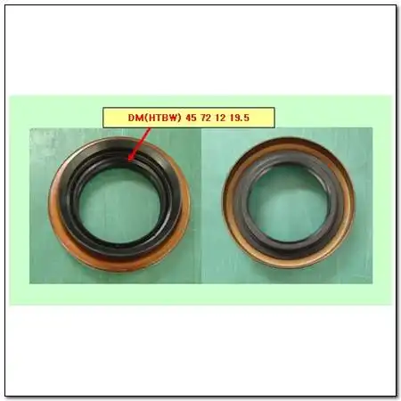 сальник дифференциала! заднего мостаSsangYong 4102521000